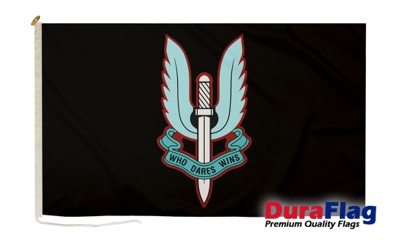 DuraFlag® Special Air Service Black Premium Quality Flag